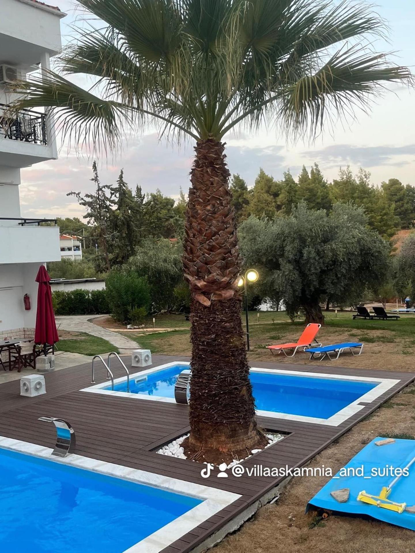 Villa Askamnia And Suites Nikiti  Esterno foto