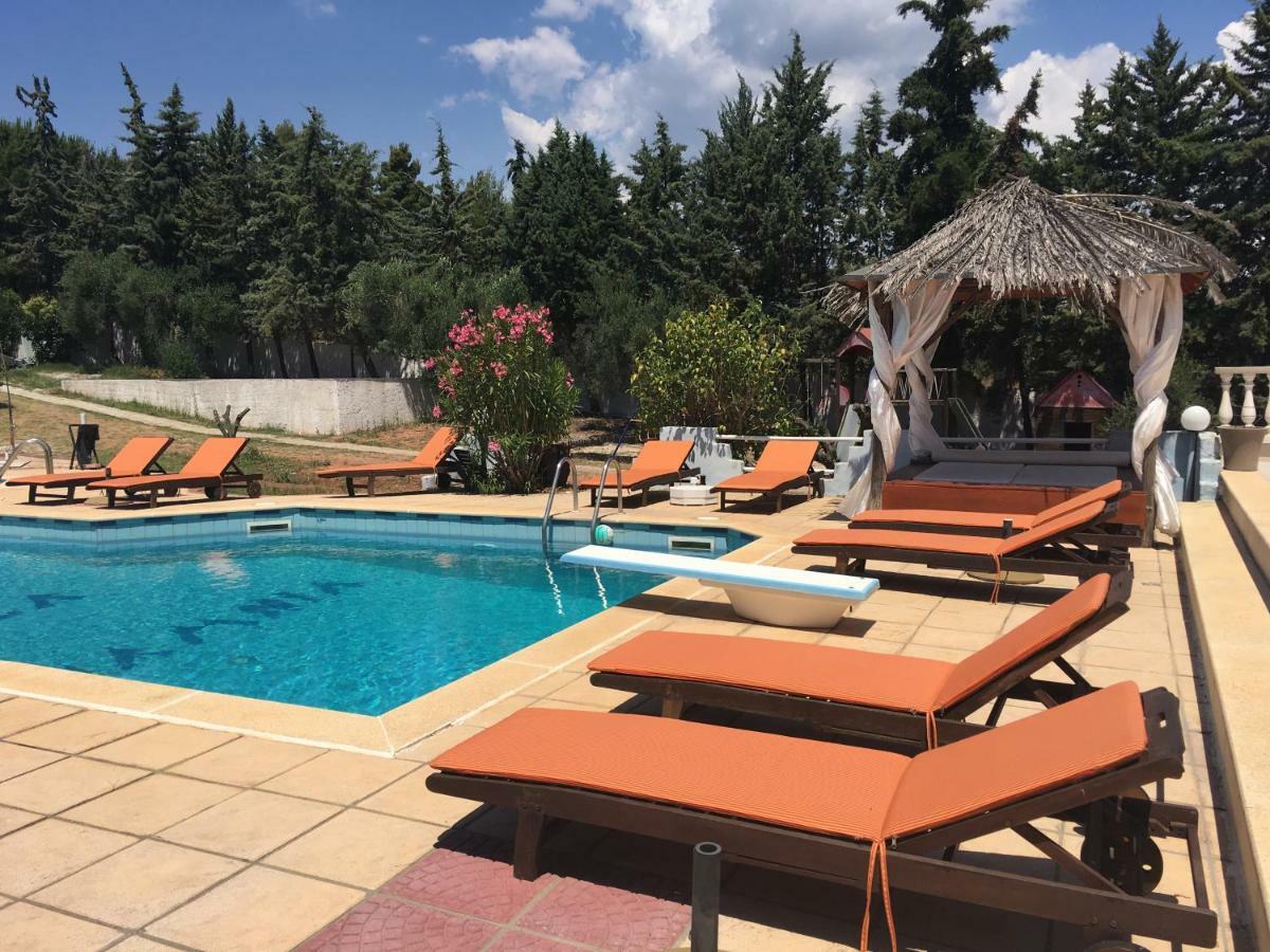 Villa Askamnia And Suites Nikiti  Esterno foto
